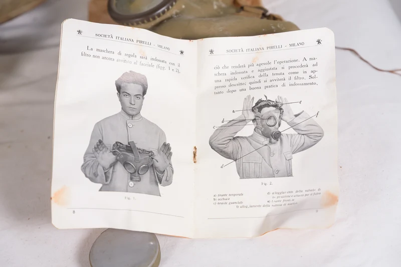 Gasmaske T.35 Größe I - REI WW 2