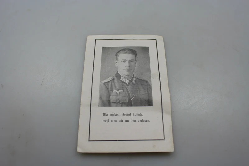 Sterbebilder Oberleutnant GJ gefallen in Karfreit (Caporetto) 18