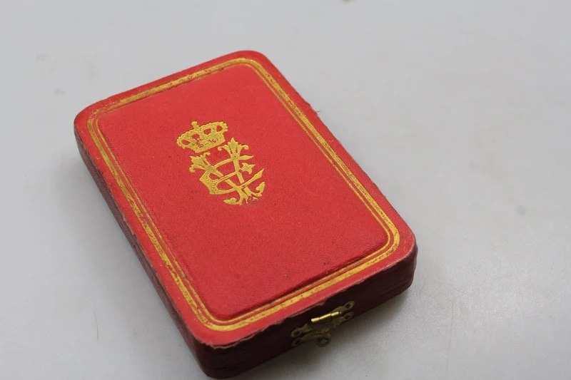 Präsentationsbox Ritterkreuz der Krone von Italien