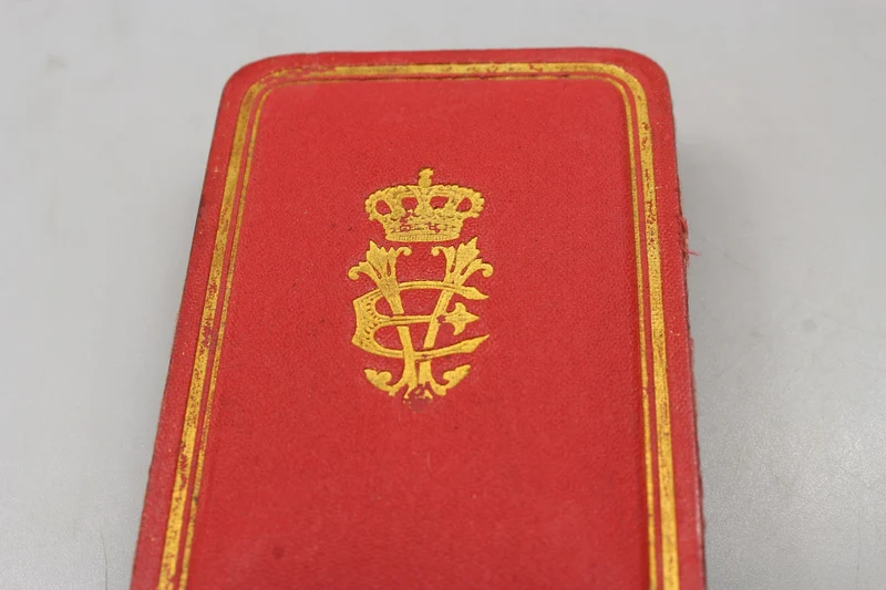 Präsentationsbox Ritterkreuz der Krone von Italien