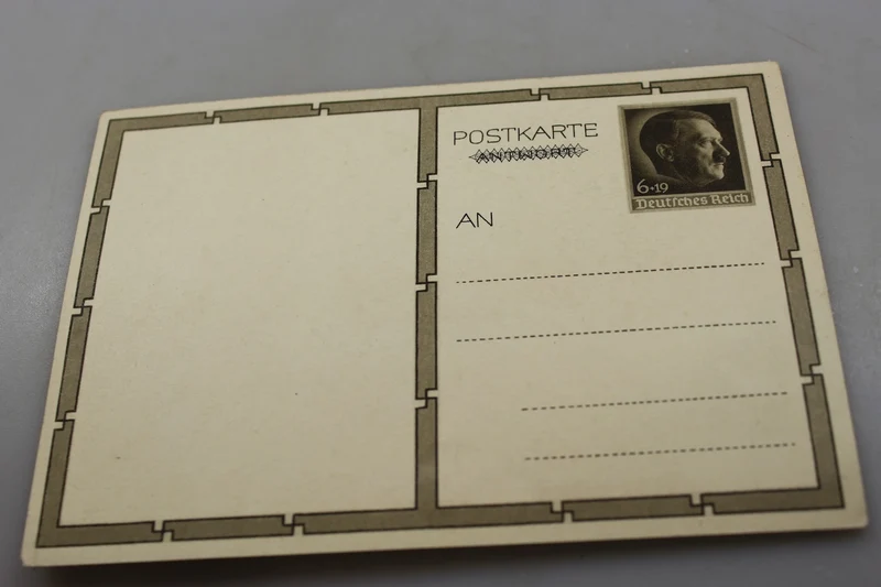 Postkarte „Adolf Hitler mit BDM“