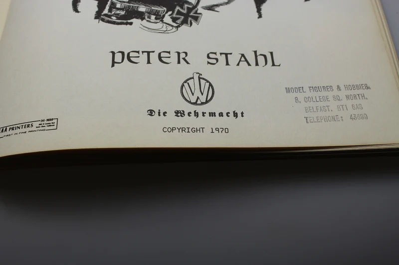 "Panzer - German Armor 1935-1945" Peter Stahl - 1970