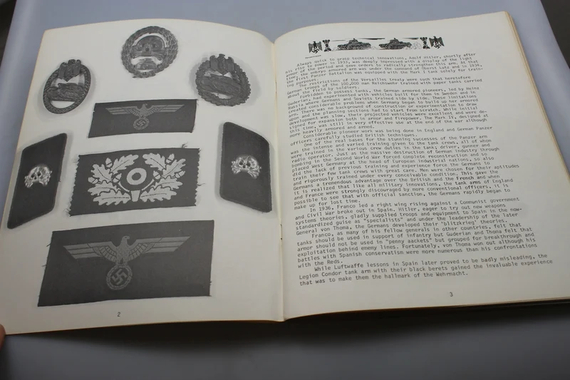 "Panzer - German Armor 1935-1945" Peter Stahl - 1970