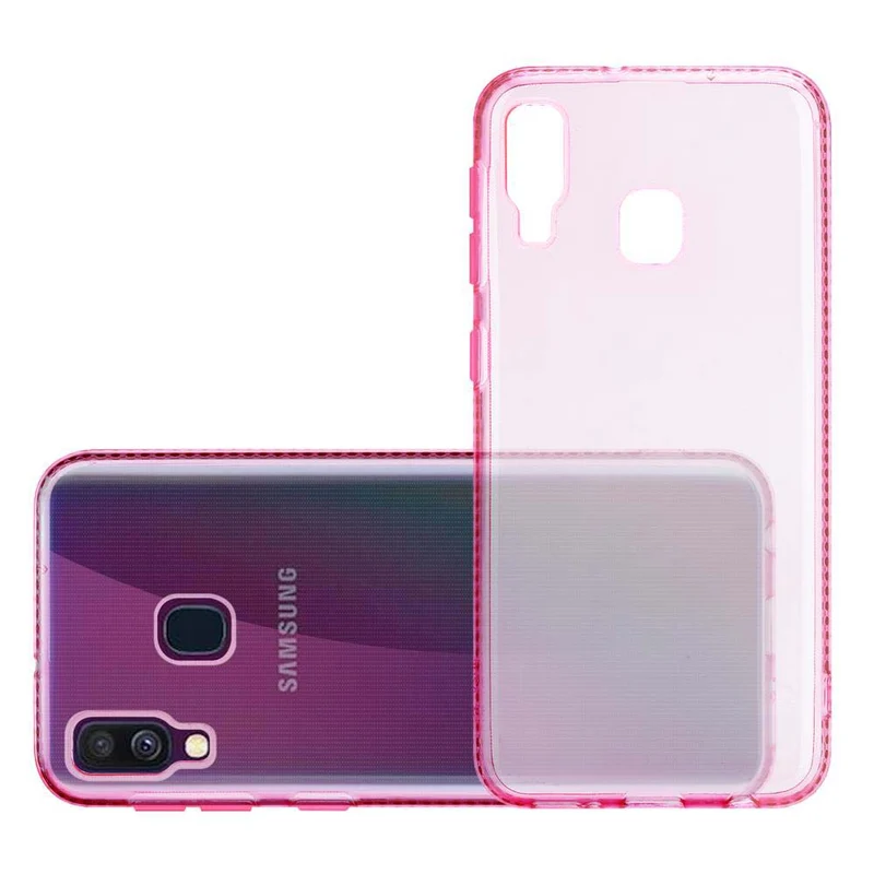 Cadorabo Hülle kompatibel mit Samsung Galaxy A40 Schutzhülle aus flexiblem TPU Silikon im Strass Design