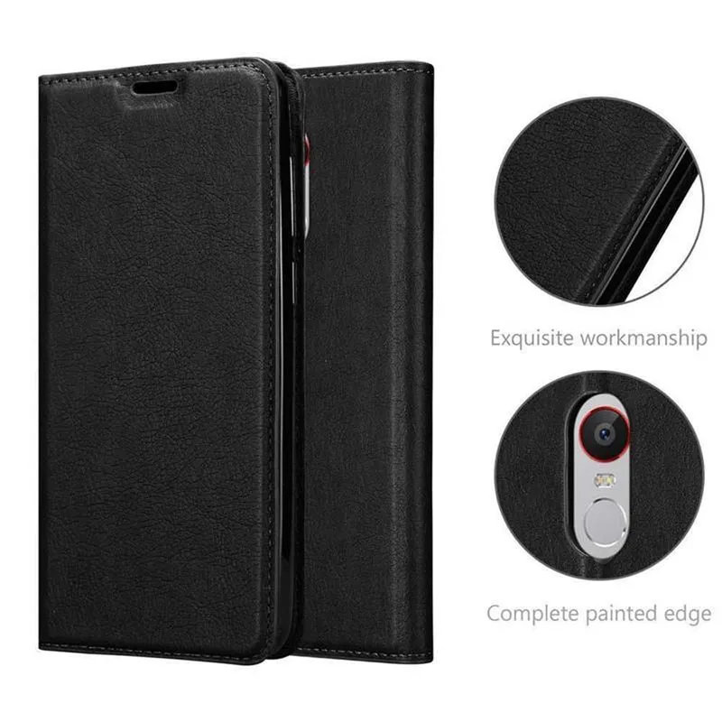 Cadorabo Hülle kompatibel mit ZTE Nubia Z11 MAX Schutzhülle mit Magnetverschluss, Standfunktion und Kartenfach