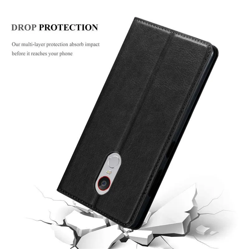 Cadorabo Hülle kompatibel mit ZTE Nubia Z11 MAX Schutzhülle mit Magnetverschluss, Standfunktion und Kartenfach
