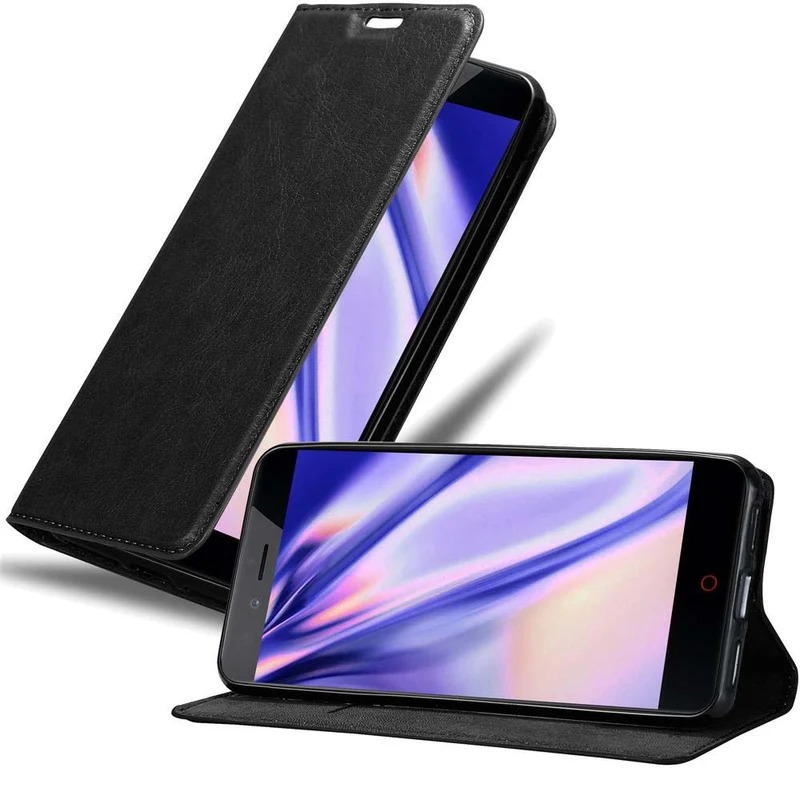 Cadorabo Hülle kompatibel mit ZTE Nubia Z11 MINI S Schutzhülle mit Magnetverschluss, Standfunktion und Kartenfach