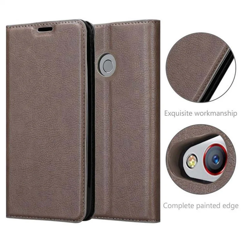 Cadorabo Hülle kompatibel mit ZTE Nubia Z11 MINI S Schutzhülle mit Magnetverschluss, Standfunktion und Kartenfach