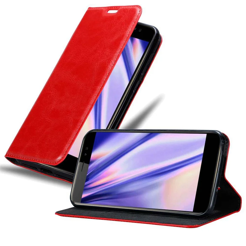 Cadorabo Hülle kompatibel mit ZTE Nubia N1 LITE Schutzhülle mit Magnetverschluss, Standfunktion und Kartenfach