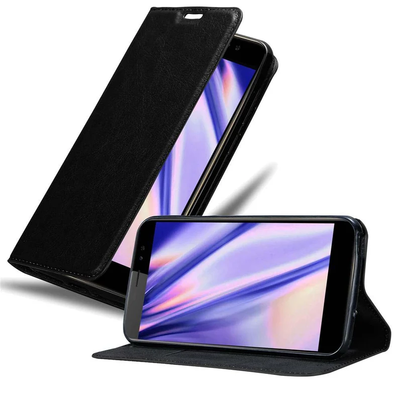 Cadorabo Hülle kompatibel mit ZTE Nubia N1 LITE Schutzhülle mit Magnetverschluss, Standfunktion und Kartenfach