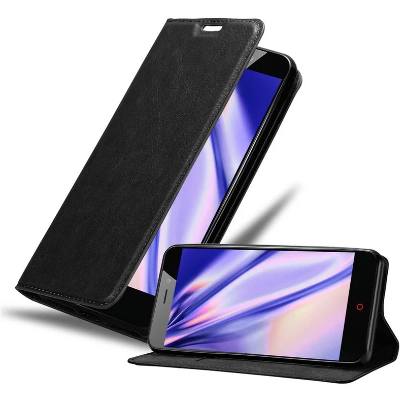 Cadorabo Hülle kompatibel mit ZTE Nubia N1 Schutzhülle mit Magnetverschluss, Standfunktion und Kartenfach