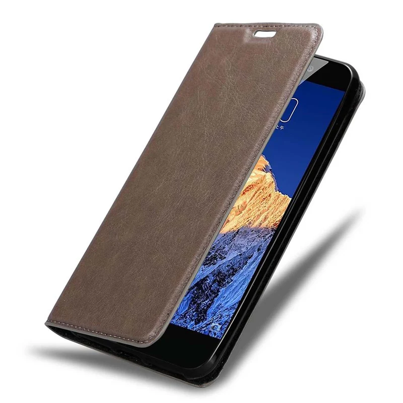 Cadorabo Hülle kompatibel mit ZTE Nubia N1 Schutzhülle mit Magnetverschluss, Standfunktion und Kartenfach