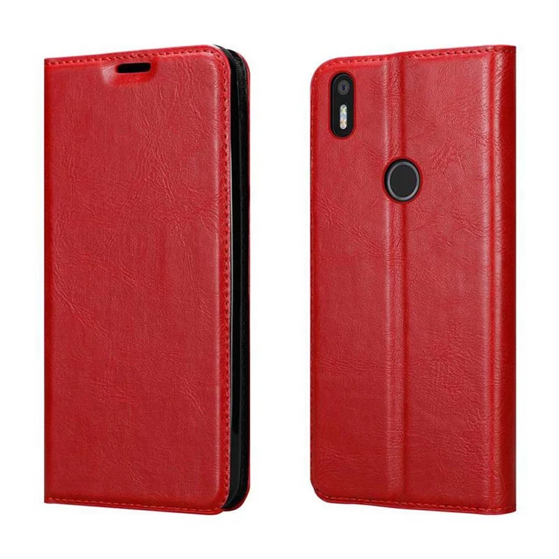 Cadorabo Hülle kompatibel mit BQ Aquaris X5 PLUS Schutzhülle mit Magnetverschluss, Standfunktion und Kartenfach