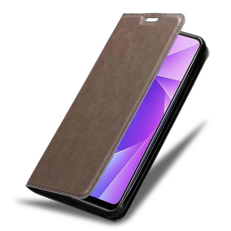 Cadorabo Hülle kompatibel mit Vivo V11i Schutzhülle mit Magnetverschluss, Standfunktion und Kartenfach
