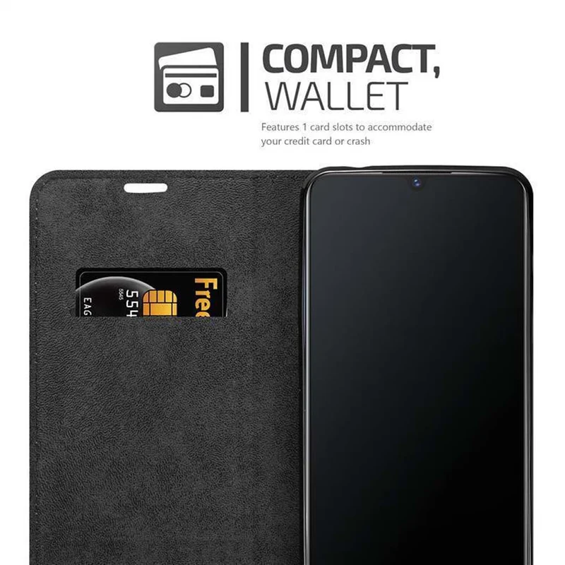 Cadorabo Hülle kompatibel mit Vivo V11 / V11 PRO Schutzhülle mit Magnetverschluss, Standfunktion und Kartenfach