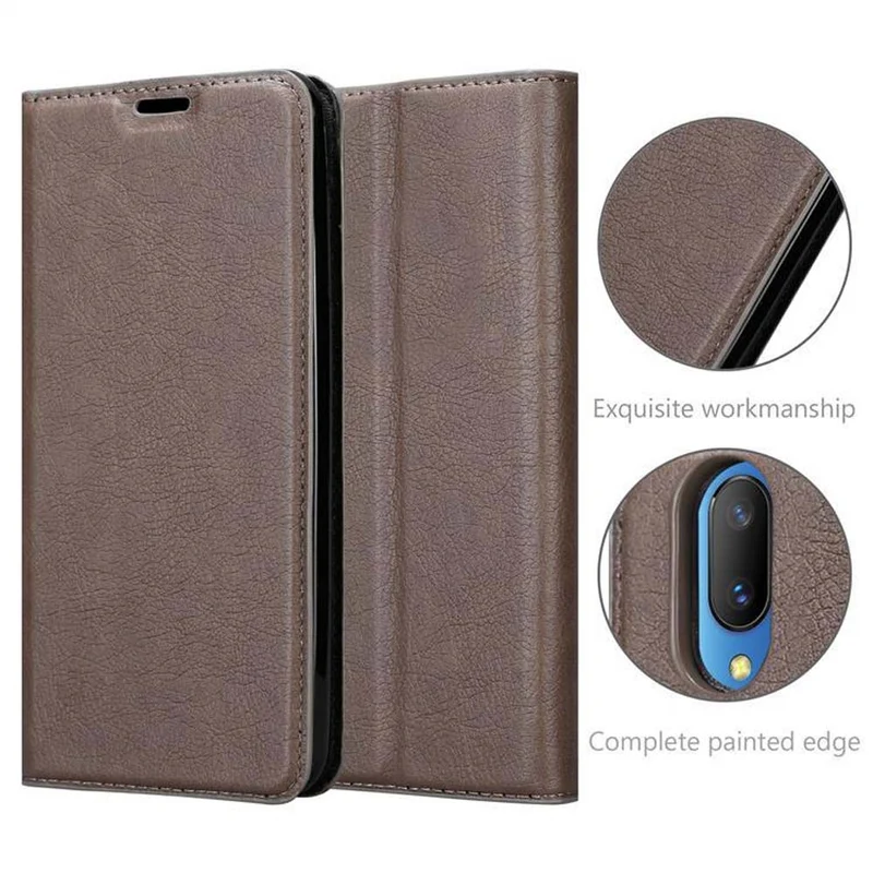 Cadorabo Hülle kompatibel mit Vivo V11 / V11 PRO Schutzhülle mit Magnetverschluss, Standfunktion und Kartenfach