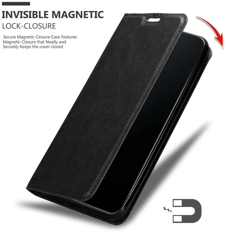 Cadorabo Hülle kompatibel mit Vivo V11 / V11 PRO Schutzhülle mit Magnetverschluss, Standfunktion und Kartenfach