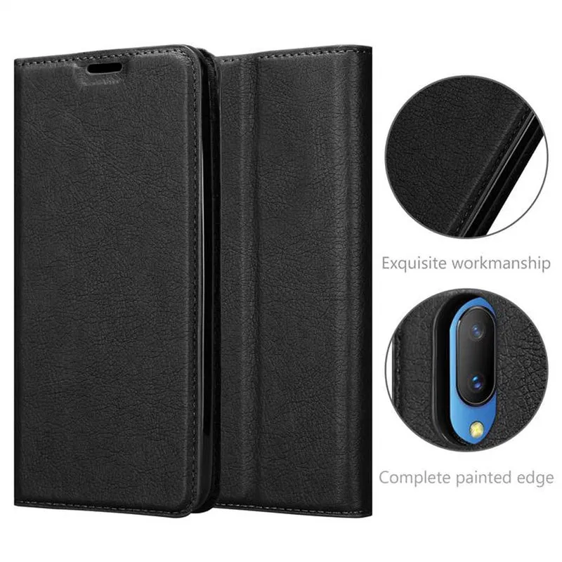Cadorabo Hülle kompatibel mit Vivo V11 / V11 PRO Schutzhülle mit Magnetverschluss, Standfunktion und Kartenfach