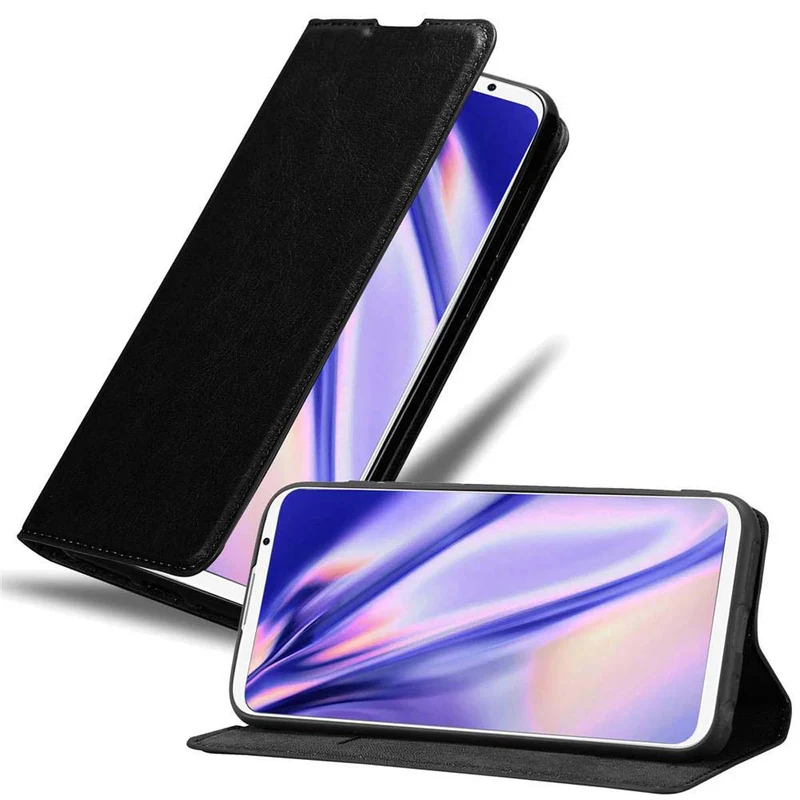 Cadorabo Hülle kompatibel mit MEIZU 16TH Schutzhülle mit Magnetverschluss, Standfunktion und Kartenfach