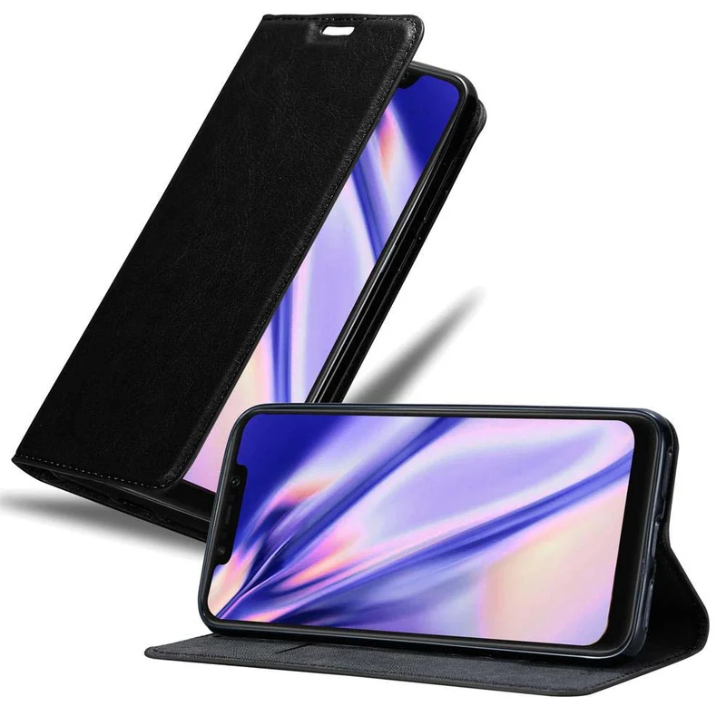 Cadorabo Hülle kompatibel mit Xiaomi Pocophone F1 Schutzhülle mit Magnetverschluss, Standfunktion und Kartenfach