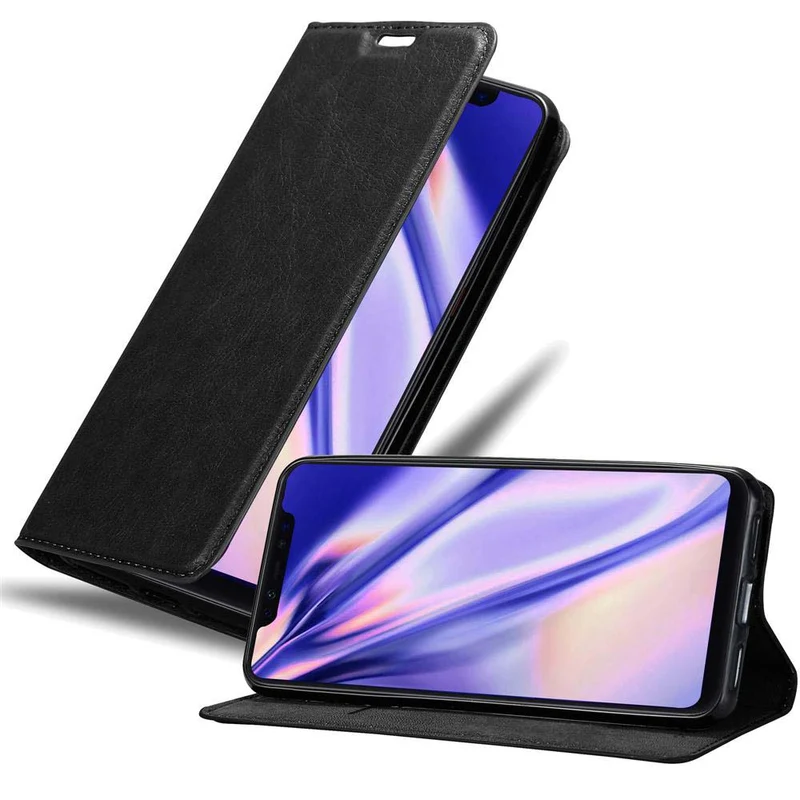 Cadorabo Hülle kompatibel mit Xiaomi Mi 8 PRO Schutzhülle mit Magnetverschluss, Standfunktion und Kartenfach
