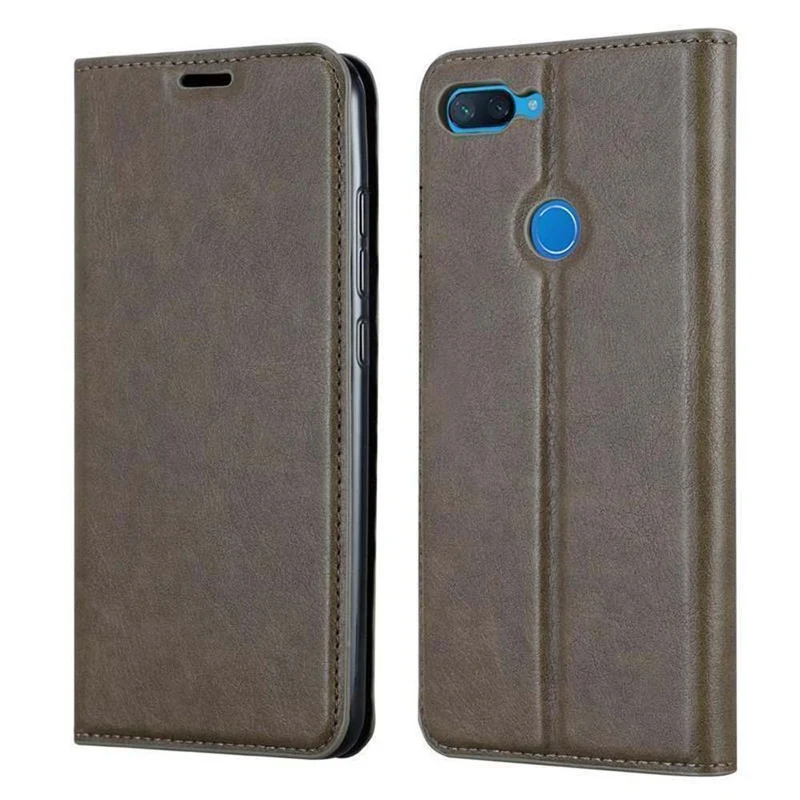 Cadorabo Hülle kompatibel mit Xiaomi Mi 8 LITE Schutzhülle mit Magnetverschluss, Standfunktion und Kartenfach