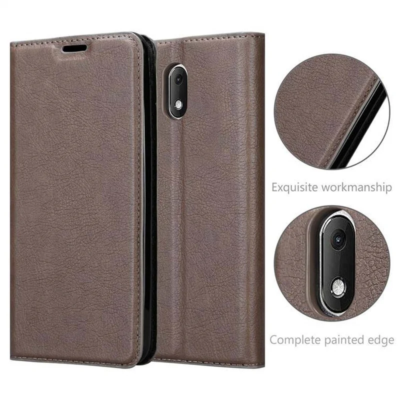 Cadorabo Hülle kompatibel mit WIKO SUNNY 3 MINI Schutzhülle mit Magnetverschluss, Standfunktion und Kartenfach