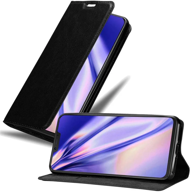 Cadorabo Hülle kompatibel mit Cubot P20 Schutzhülle mit Magnetverschluss, Standfunktion und Kartenfach
