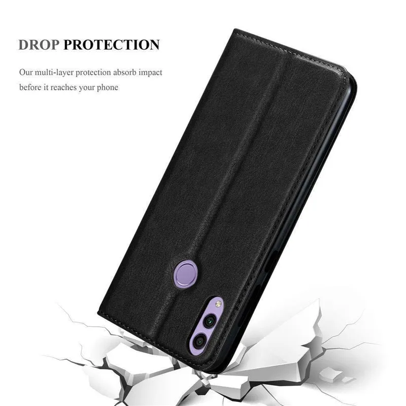 Cadorabo Hülle kompatibel mit Honor 8X Schutzhülle mit Magnetverschluss, Standfunktion und Kartenfach