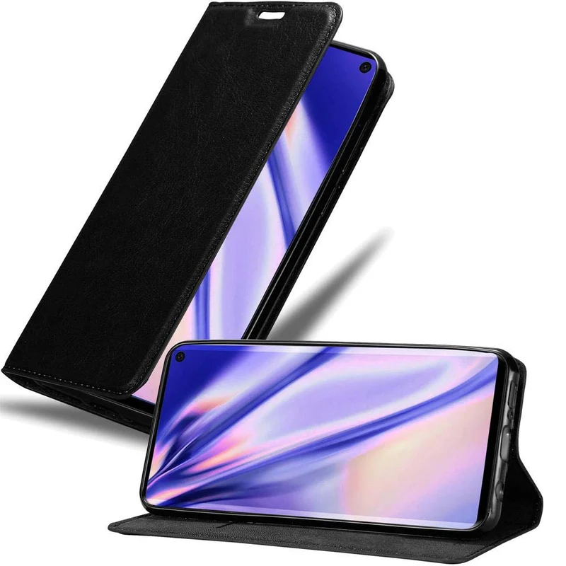 Cadorabo Hülle kompatibel mit Samsung Galaxy S10 4G Schutzhülle mit Magnetverschluss, Standfunktion und Kartenfach
