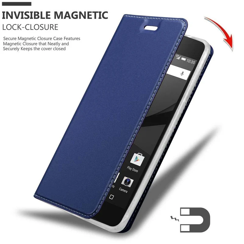 Cadorabo Hülle kompatibel mit Sony Xperia Z5 PREMIUM Schutzhülle mit Magnetverschluss, Standfunktion und Kartenfach
