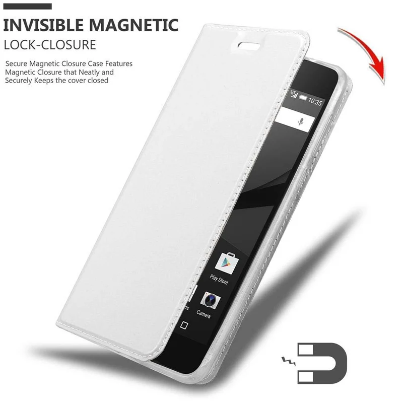 Cadorabo Hülle kompatibel mit Sony Xperia Z5 PREMIUM Schutzhülle mit Magnetverschluss, Standfunktion und Kartenfach