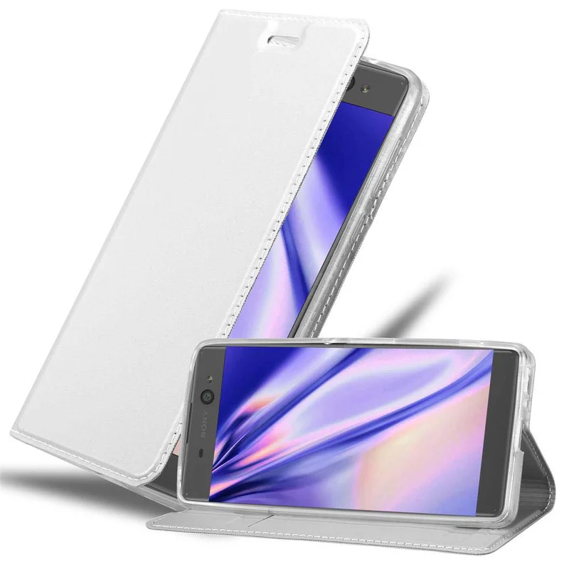 Cadorabo Hülle kompatibel mit Sony Xperia XA Schutzhülle mit Magnetverschluss, Standfunktion und Kartenfach