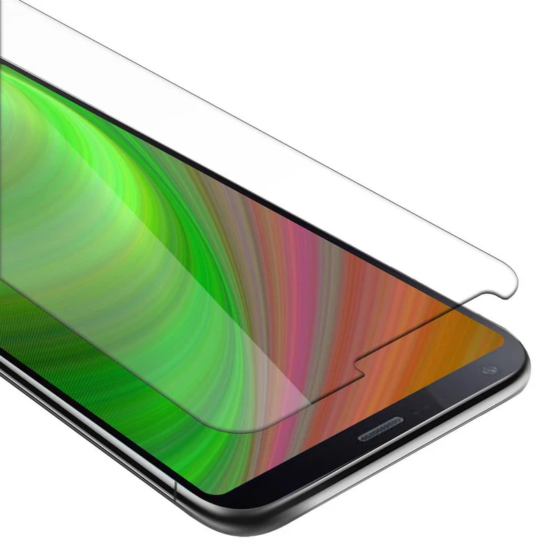 Cadorabo Panzer Folie kompatibel mit LG G6 - Schutzfolie Gehärtetes (Tempered) Display-Schutzglas in 9H Härte mit 3D Touch Kompatibilität