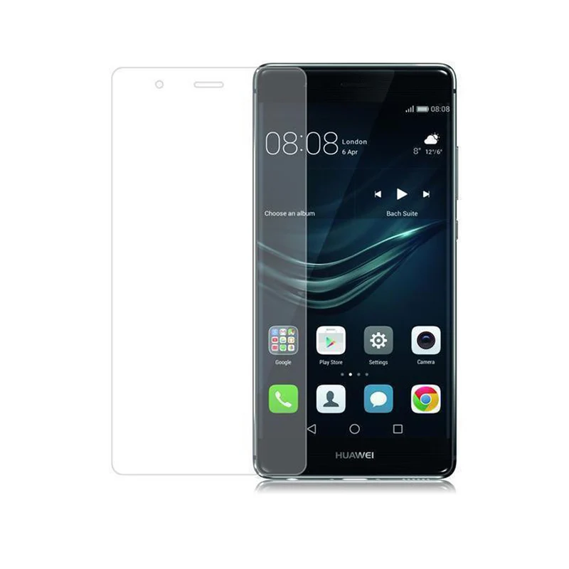 Cadorabo Panzer Folie kompatibel mit Huawei P9 LITE 2016 / G9 LITE - Schutzfolie Gehärtetes (Tempered) Display-Schutzglas in 9H Härte mit 3D Touch Kompatibilität