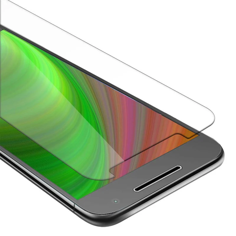 Cadorabo Panzer Folie kompatibel mit Motorola MOTO G4 / G4 PLUS - Schutzfolie Gehärtetes (Tempered) Display-Schutzglas in 9H Härte mit 3D Touch Kompatibilität