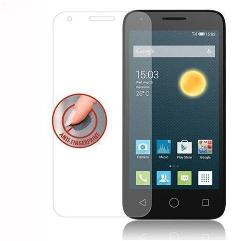 Cadorabo Panzer Folie kompatibel mit Alcatel PIXI 3 (5.5 Zoll) - Schutzfolie Gehärtetes (Tempered) Display-Schutzglas in 9H Härte mit 3D Touch Kompatibilität