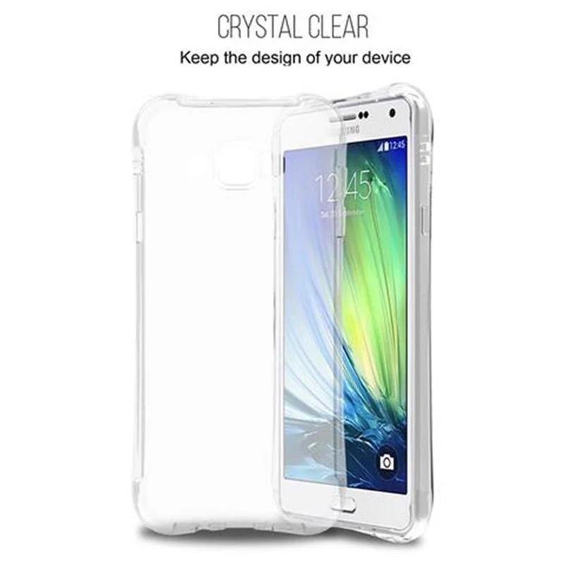Cadorabo Hülle kompatibel mit Samsung Galaxy A7 2015 Small Waist Schutzhülle aus flexiblem TPU Silikon mit Schlaufe