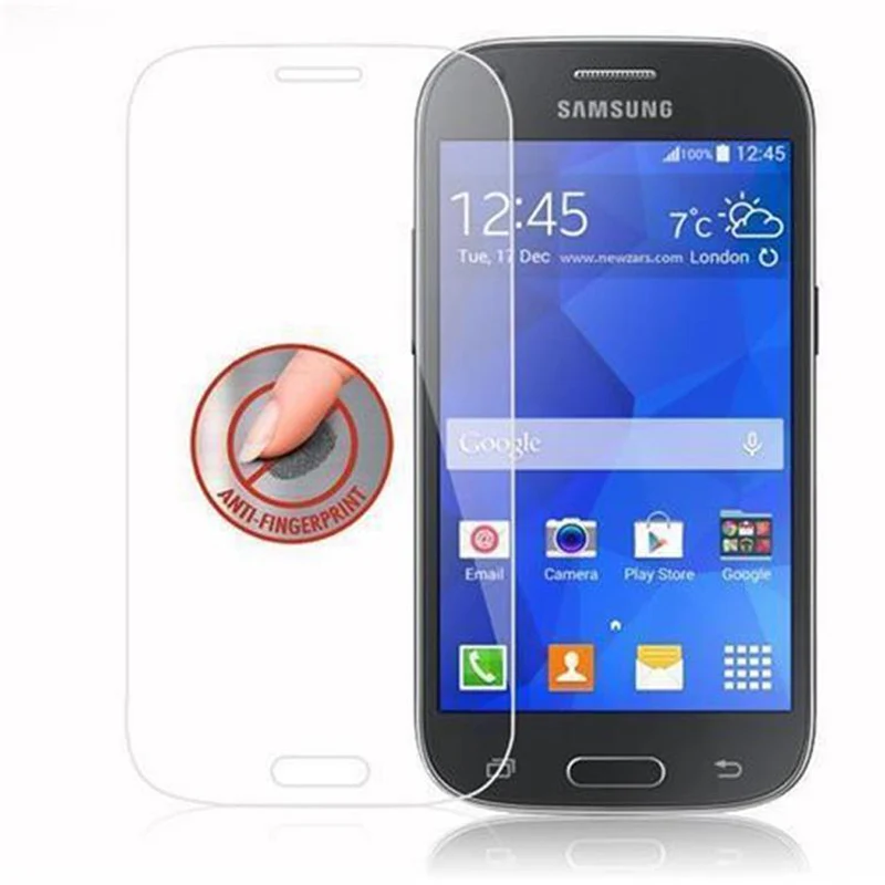 Cadorabo Panzer Folie kompatibel mit Samsung Galaxy ACE STYLE LTE - Schutzfolie Gehärtetes (Tempered) Display-Schutzglas in 9H Härte mit 3D Touch Kompatibilität