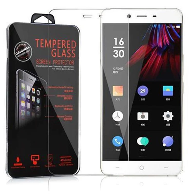 Cadorabo Panzer Folie kompatibel mit OnePlus X - Schutzfolie Gehärtetes (Tempered) Display-Schutzglas in 9H Härte mit 3D Touch Kompatibilität