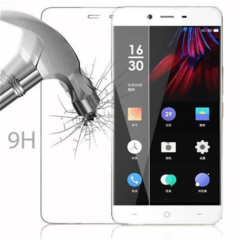 Cadorabo Panzer Folie kompatibel mit OnePlus X - Schutzfolie Gehärtetes (Tempered) Display-Schutzglas in 9H Härte mit 3D Touch Kompatibilität