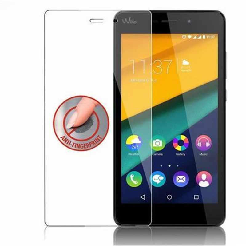 Cadorabo Panzer Folie kompatibel mit WIKO PULP FAB - Schutzfolie Gehärtetes (Tempered) Display-Schutzglas in 9H Härte mit 3D Touch Kompatibilität