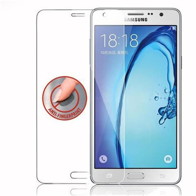 Cadorabo Panzer Folie kompatibel mit Samsung Galaxy J7 PRIME / ON7 - Schutzfolie Gehärtetes (Tempered) Display-Schutzglas in 9H Härte mit 3D Touch Kompatibilität