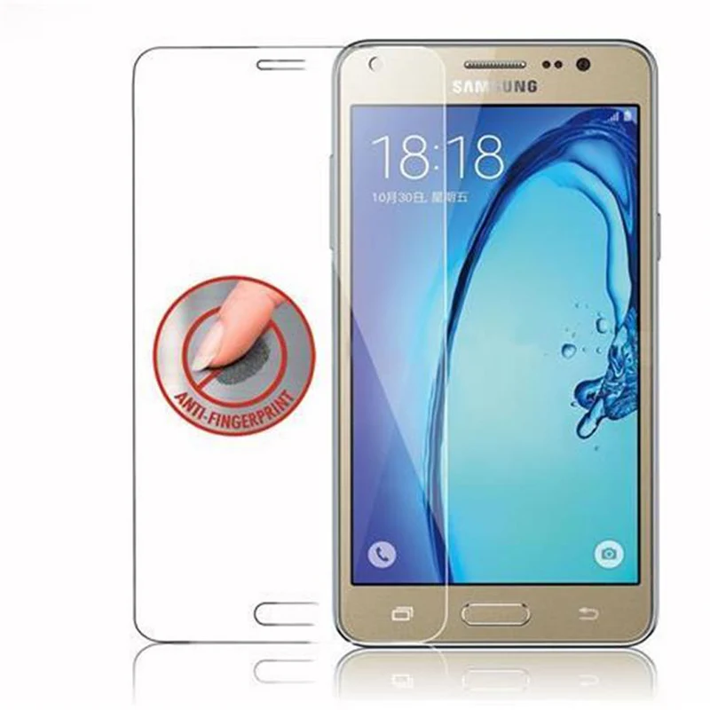 Cadorabo Panzer Folie kompatibel mit Samsung Galaxy J5 PRIME / ON5 - Schutzfolie Gehärtetes (Tempered) Display-Schutzglas in 9H Härte mit 3D Touch Kompatibilität