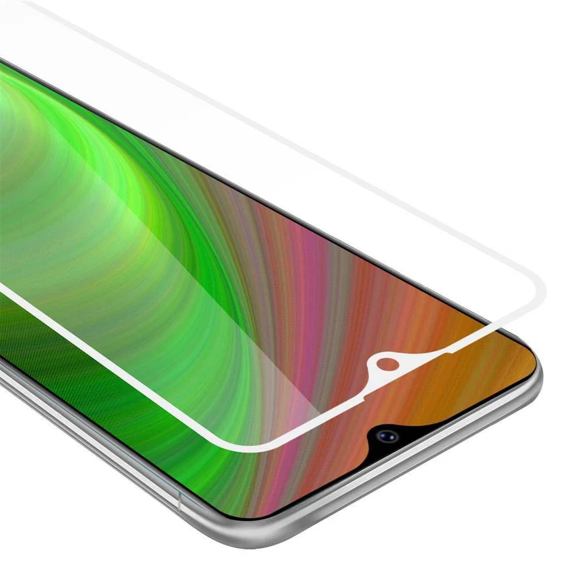 Cadorabo Vollbild Panzer Folie kompatibel mit Vivo Y95 - Schutzfolie Gehärtetes (Tempered) Display-Schutzglas in 9H Härte mit 3D Touch
