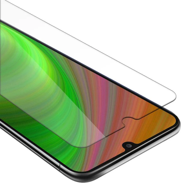 Cadorabo Panzer Folie kompatibel mit Alcatel 3L 2019 - Schutzfolie Gehärtetes (Tempered) Display-Schutzglas in 9H Härte mit 3D Touch Kompatibilität