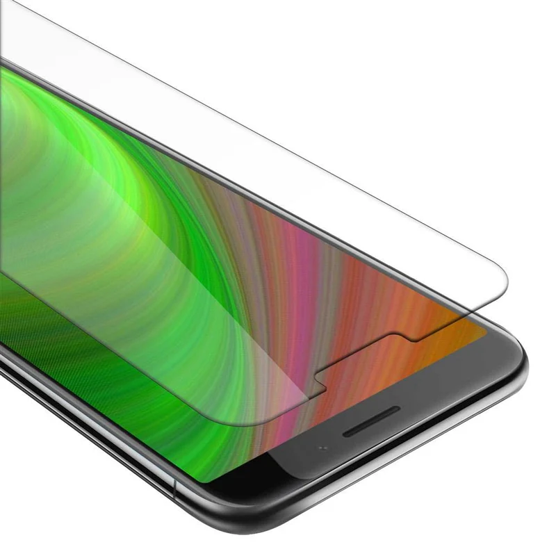Cadorabo Panzer Folie kompatibel mit HTC Desire 12 - Schutzfolie Gehärtetes (Tempered) Display-Schutzglas in 9H Härte mit 3D Touch Kompatibilität