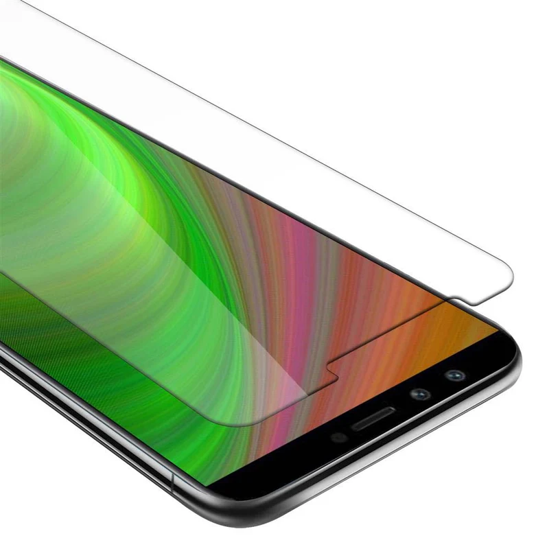 Cadorabo Panzer Folie kompatibel mit Honor 9 LITE - Schutzfolie Gehärtetes (Tempered) Display-Schutzglas in 9H Härte mit 3D Touch Kompatibilität