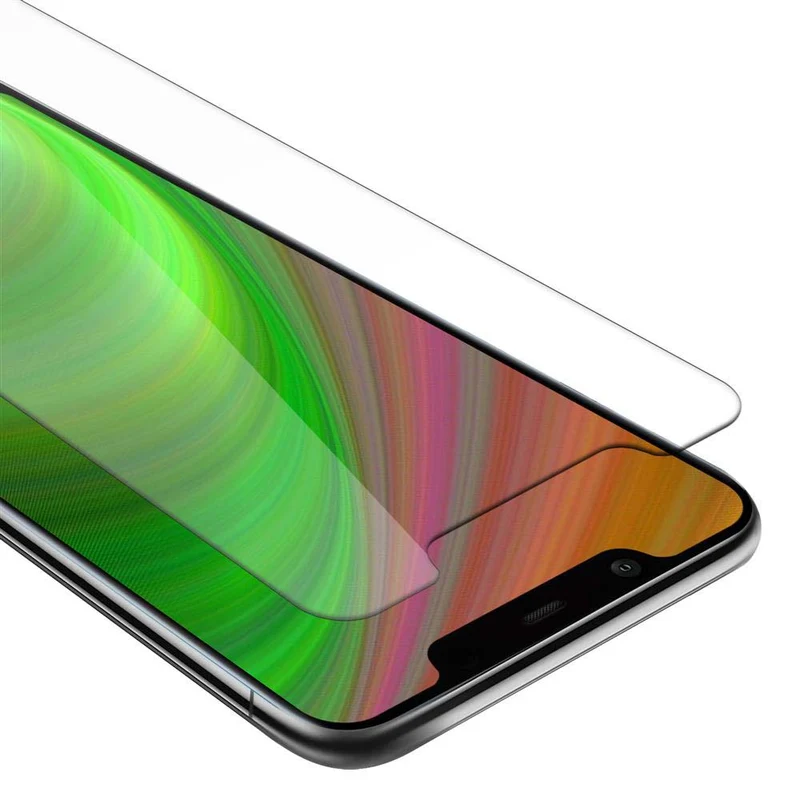 Cadorabo Panzer Folie kompatibel mit Nokia 8,1 - Schutzfolie Gehärtetes (Tempered) Display-Schutzglas in 9H Härte mit 3D Touch Kompatibilität