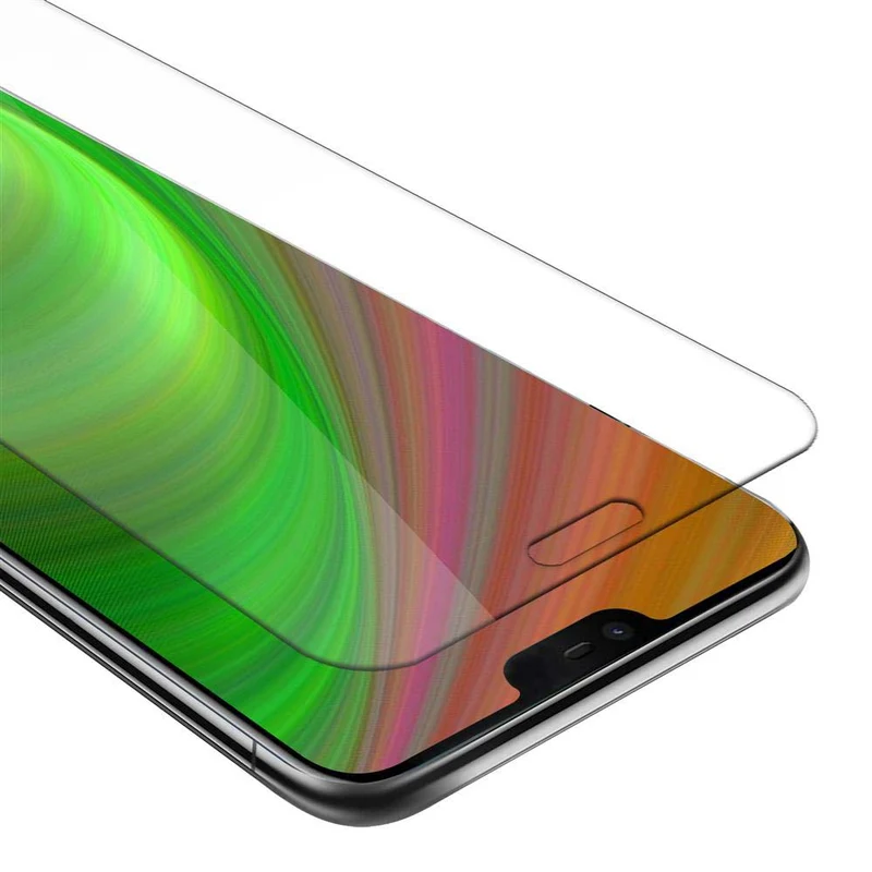 Cadorabo Panzer Folie kompatibel mit Nokia 7,1 - Schutzfolie Gehärtetes (Tempered) Display-Schutzglas in 9H Härte mit 3D Touch Kompatibilität